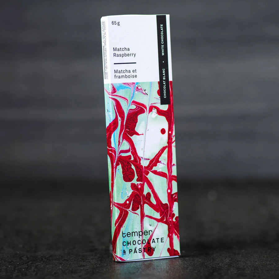 TEMPER CHOCOLATE - MATCHA RASPBERRY