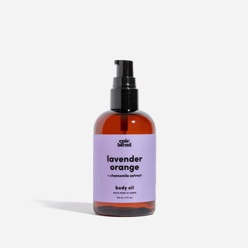 LAVENDER ORANGE BODY OIL