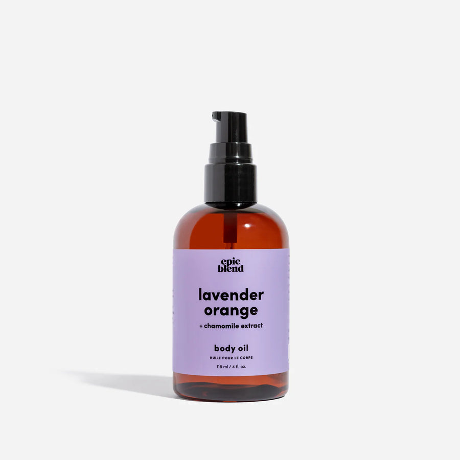 LAVENDER ORANGE BODY OIL