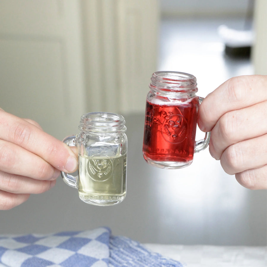 MASON JAR SHOT GLASSES