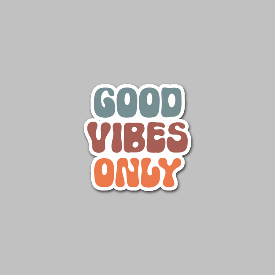 STICKER - GOOD VIBES ONLY