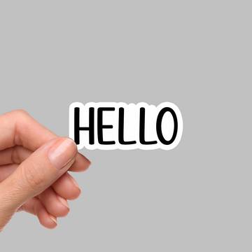STICKER - HELLO
