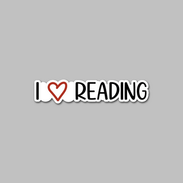 STICKER - I LOVE READING