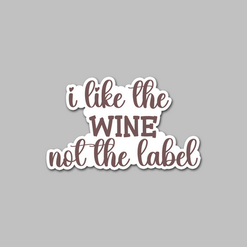 STICKER - I LIKE THE WINE