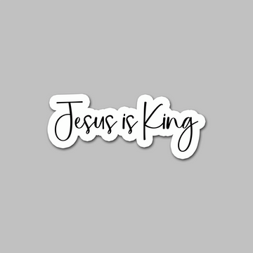 STICKER - JESUS IS KING
