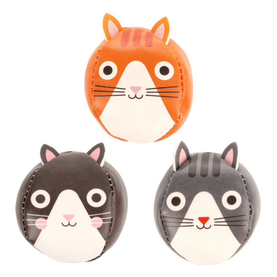 KIDOKI THREE CATS JUGGLING BALLS