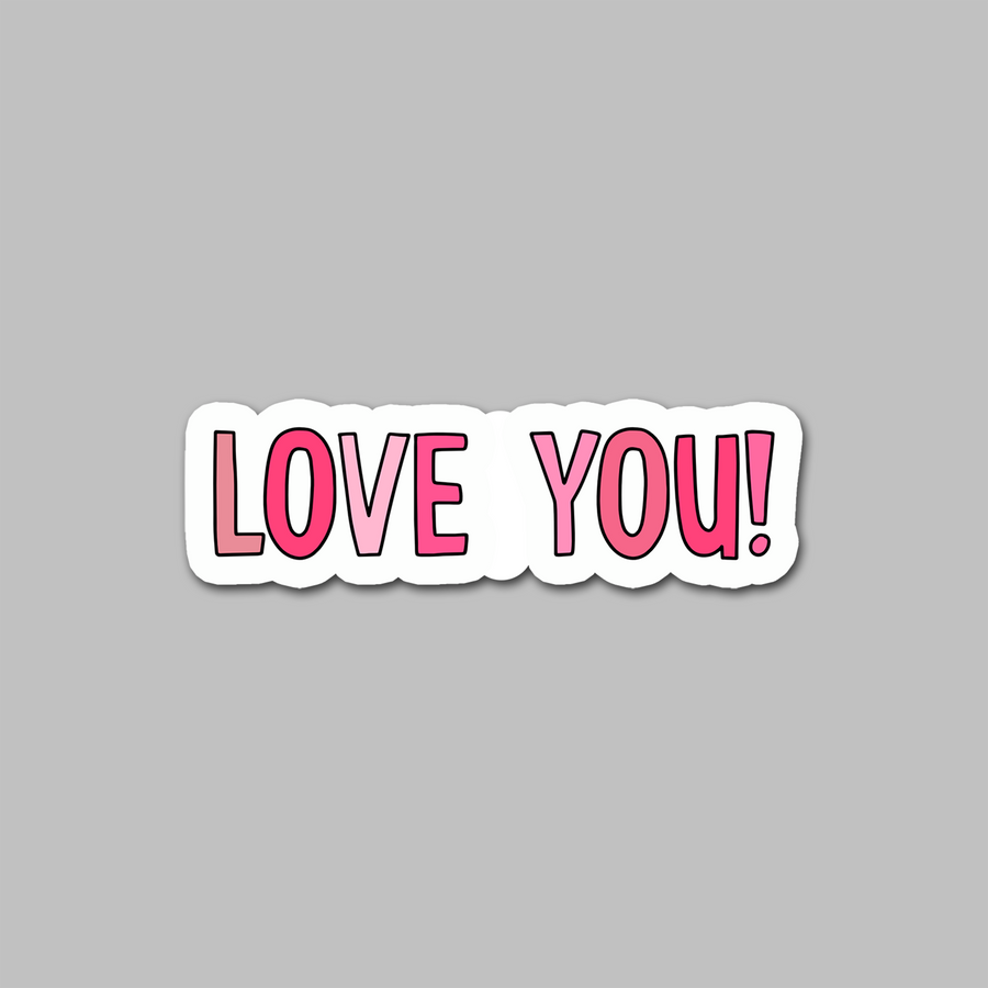 STICKER - LOVE YOU