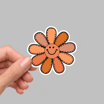 STICKER - ORANGE FLOWER