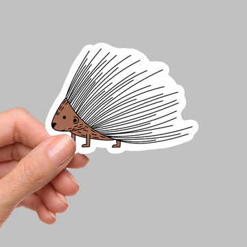 STICKER - PORCUPINE