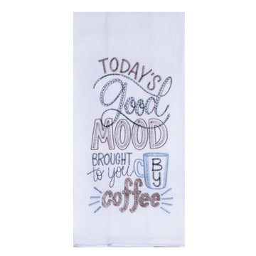 GOOD MOOD COFFEE FLOUR SACK TOWEL