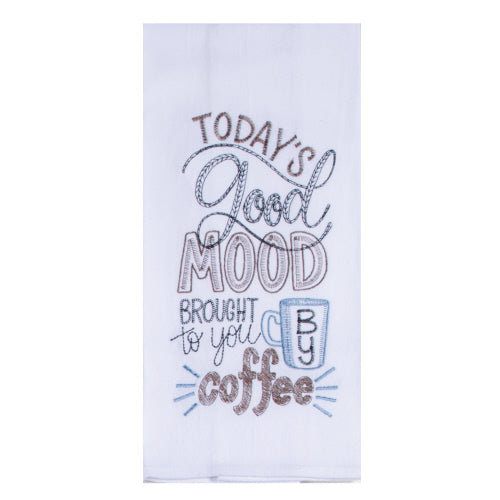 GOOD MOOD COFFEE FLOUR SACK TOWEL
