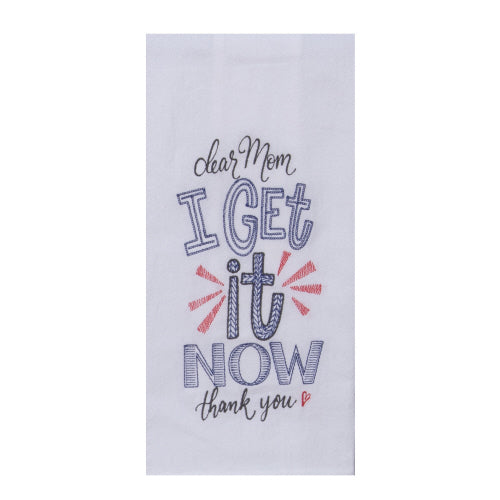 BOTANICAL MUSHROOM EMB FLOUR SACK TOWEL