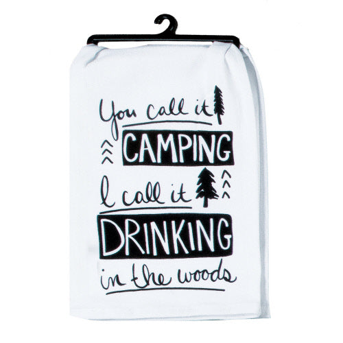 CAMPING/DRINKING FLOUR SACK TOWEL