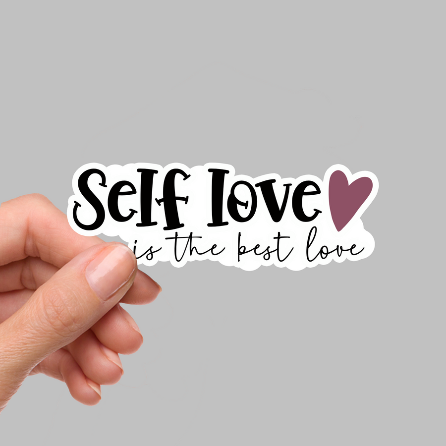 STICKER - SELF LOVE IS THE BEST LOVE