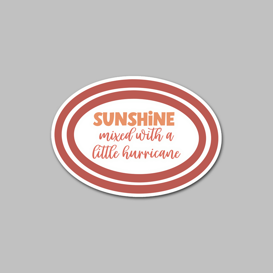 STICKER -SUNSHINE MIXED WITH...