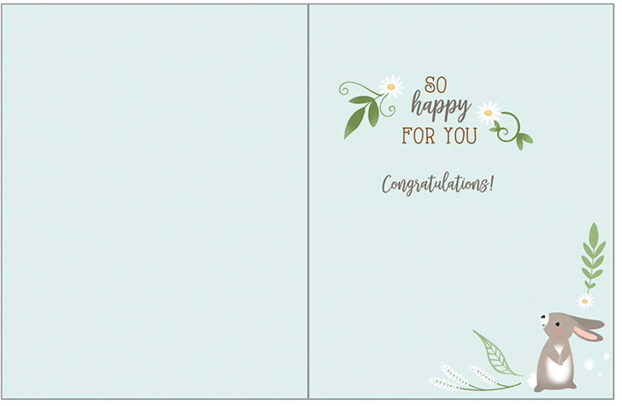 WELCOME LITTLE ONE CARD