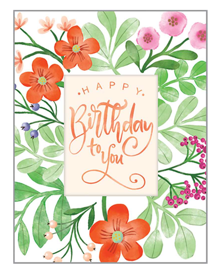 HAPPY BIRTHDAY CARD