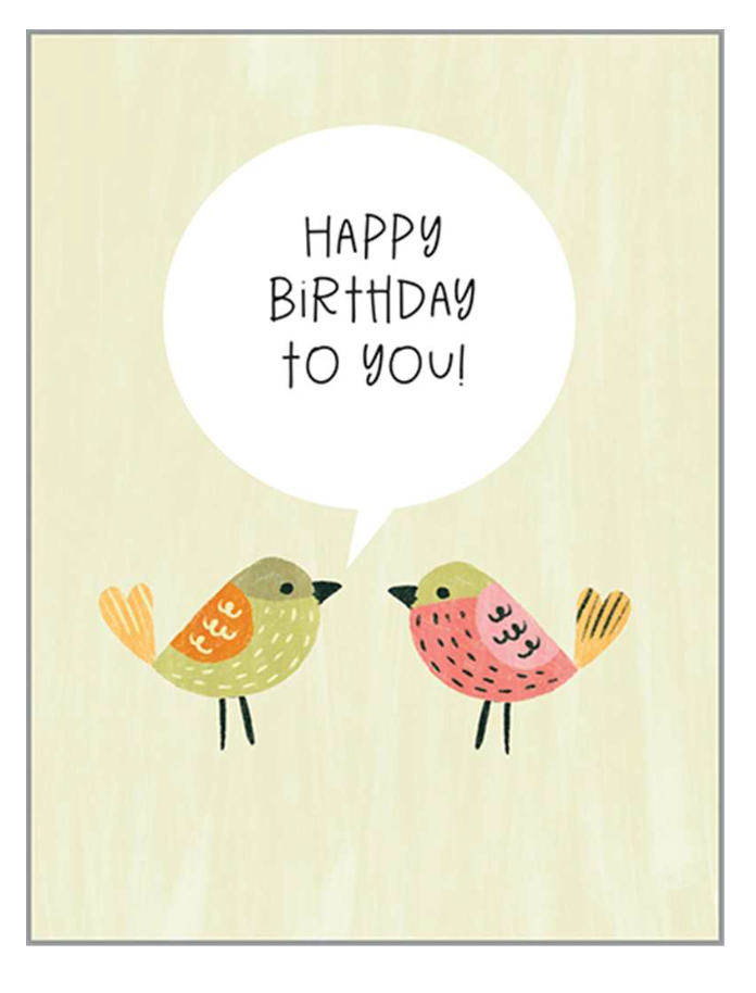 HAPPY BIRTHDAY CARD