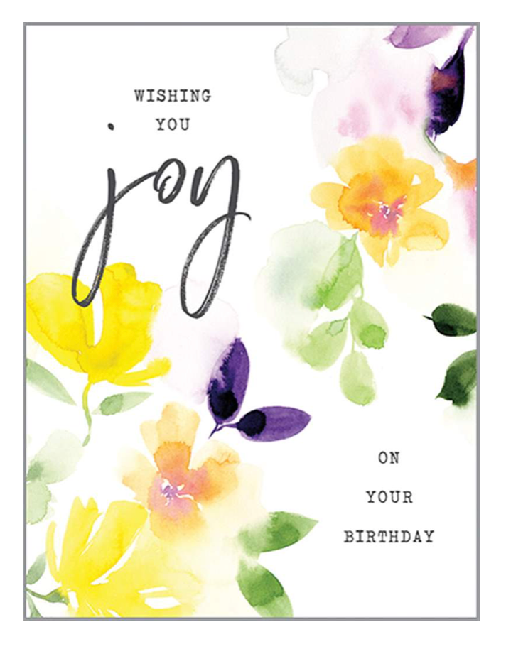 WISHING YOU JOY CARD