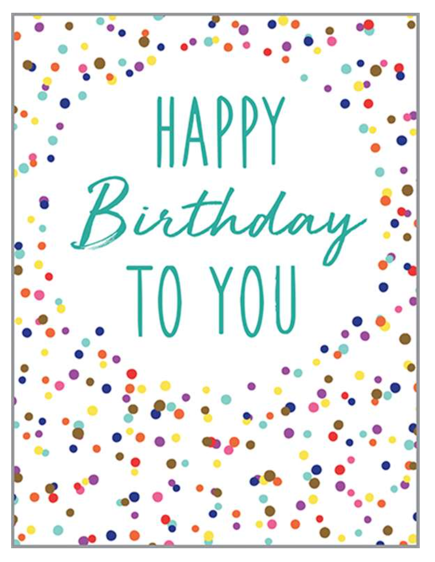 HAPPY BIRTHDAY CARD