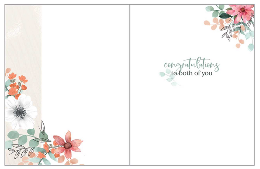 W-WEDDING DAY CARD