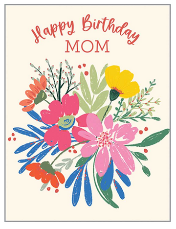 HAPPY BIRTHDAY MOM CARD
