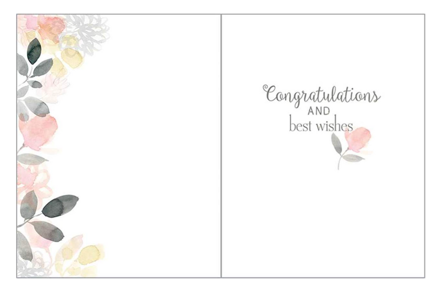 W-LOVE HONOR CHERISH CARD
