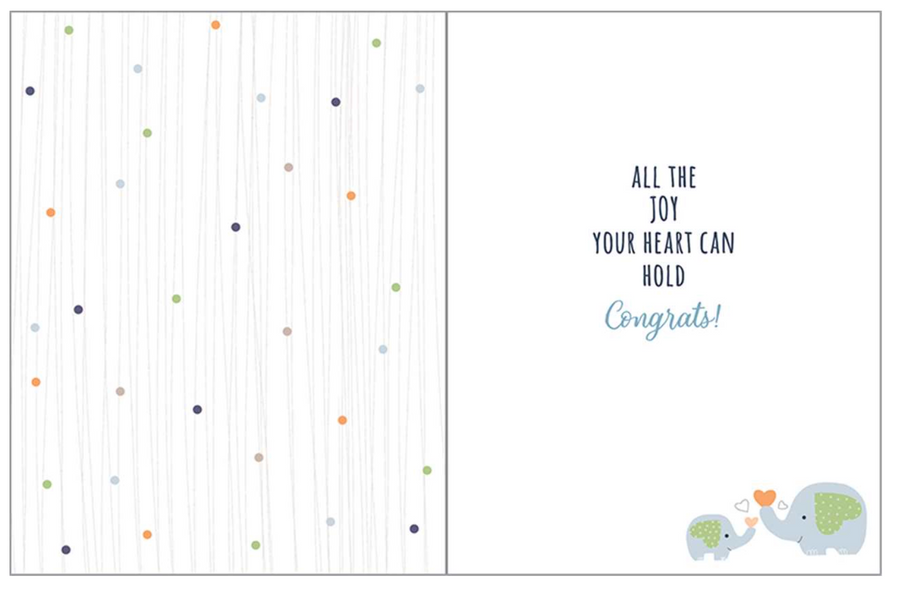 B-IT'S A BABY BOY CARD