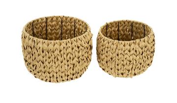 HAWTHORNE STORAGE BASKETS NATURAL