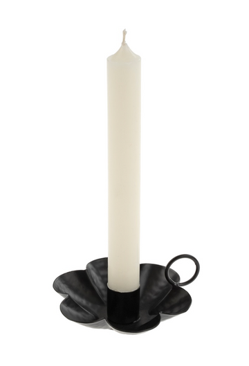IRON DAISY CANDLE HOLDER