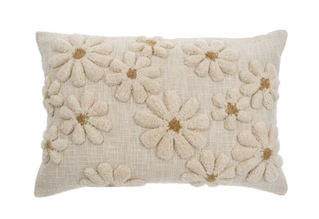 TUFTED DAISY PILLOW
