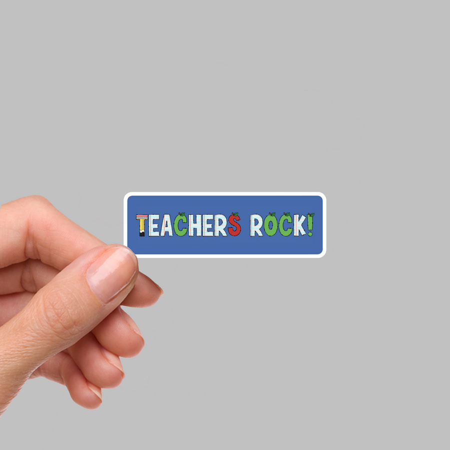 STICKER - TEACHERS ROCK