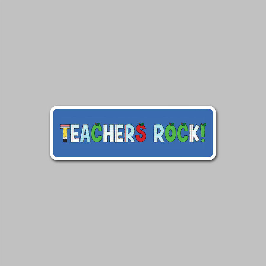 STICKER - TEACHERS ROCK