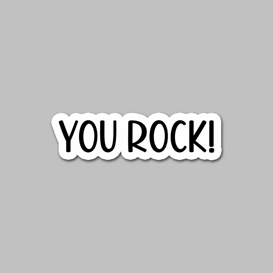 STICKER - YOU ROCK!