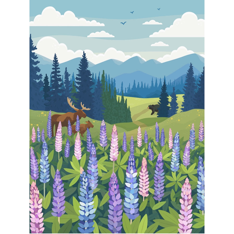 LUPINES MEADOW PUZZLE