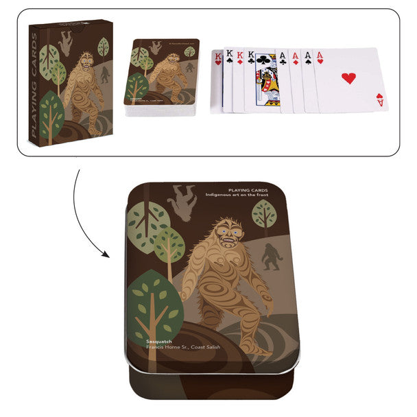 PLAYING CARDS - SASQUATCH