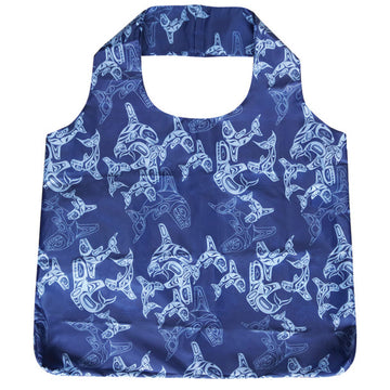 FOLDABLE SHOPPING BAGS - ORCA FAMILY