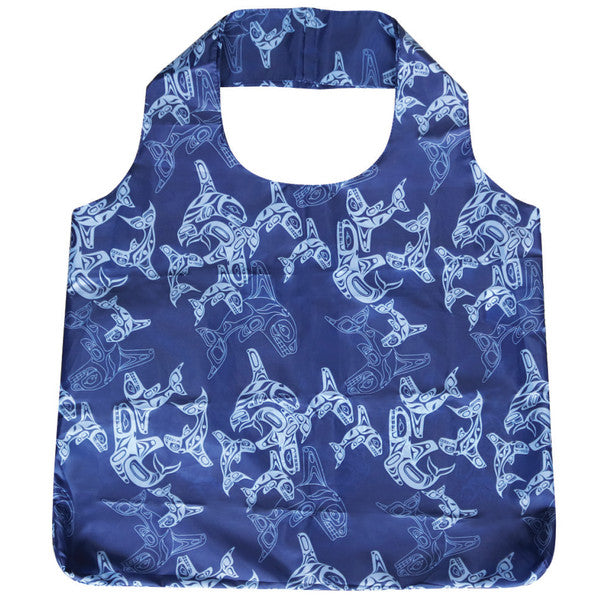 FOLDABLE SHOPPING BAGS - ORCA FAMILY
