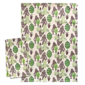 PRINTED TEA TOWEL - SASQUATCH