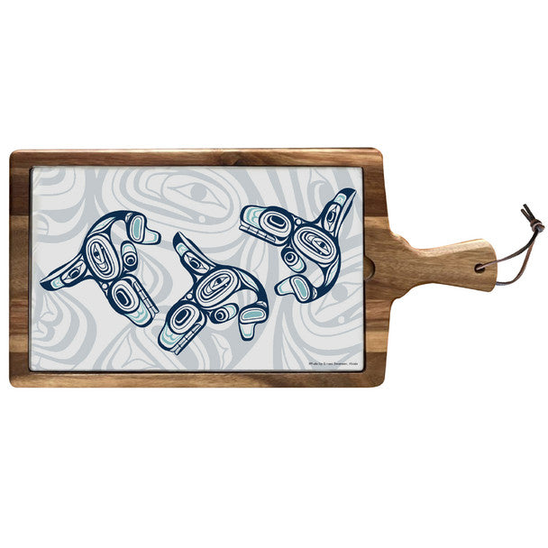 SERVING BOARD - WHALES