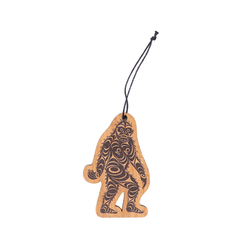 WOOD ORNAMENT - SASQUATCH