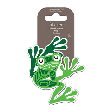 STICKER- FROG