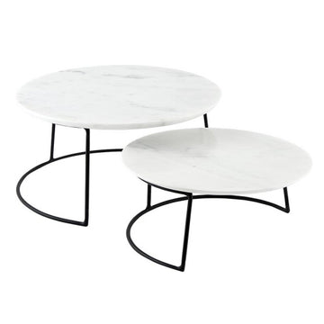NESTING MARBLE STAND SET