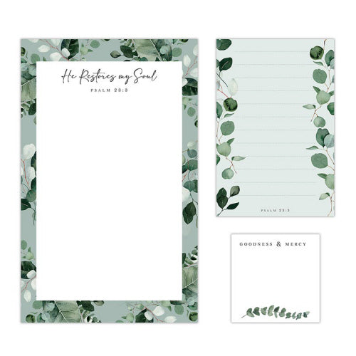 NOTEPAD SET - MERCY GOODNESS