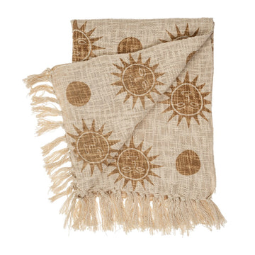 GOLDEN SUNSHINE THROW