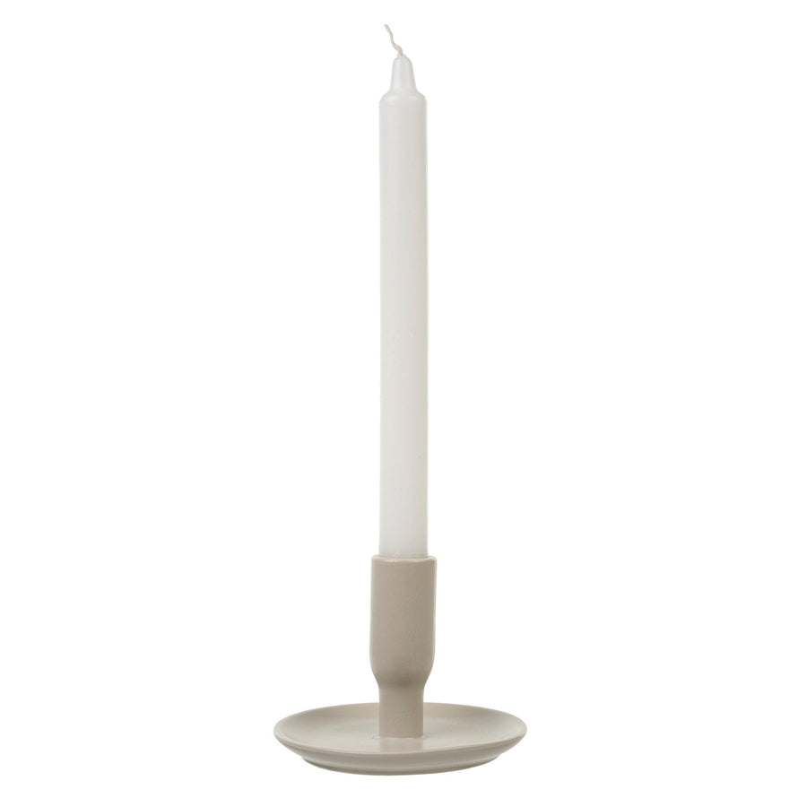 BOHEME CANDLE HOLDER WHITE