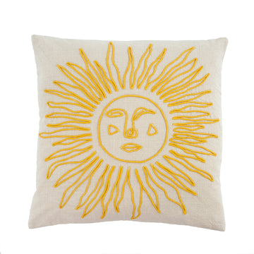 SUN PILLOW YELLOW