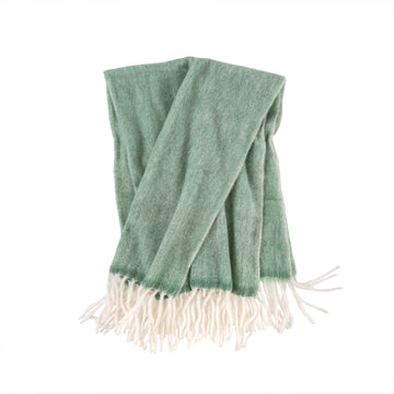 FIRESIDE COSY THROW CELADON