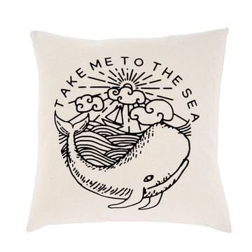 TAKE ME TO THE SEA PILLOW