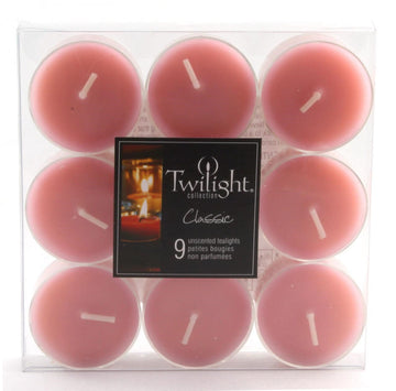 TEALIGHTS - 9 PACK - BABY ROSA
